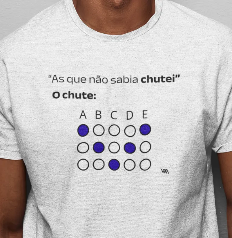 As que não sabia chutei