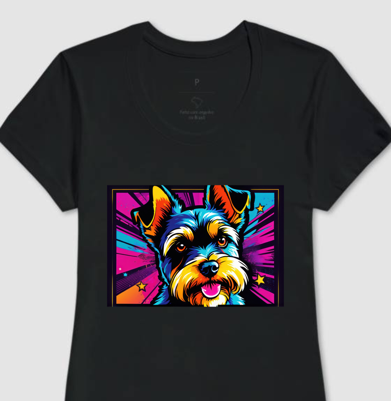Colorful Schnauzer Burst