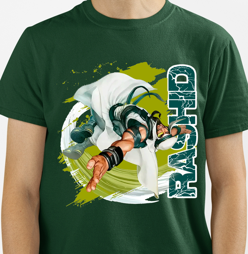 Camisas Street Fighter - RASHID 01