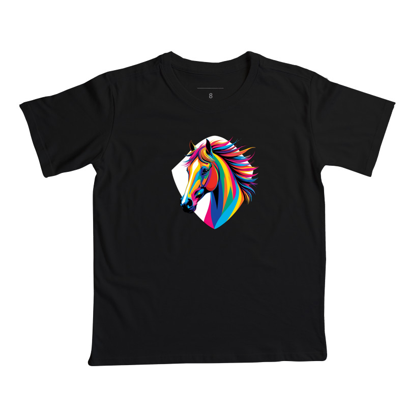 Cabeça de cavalo pop - Algodão 30.1 