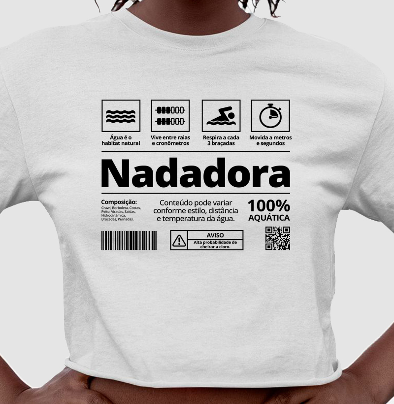 Rótulo Nadadora