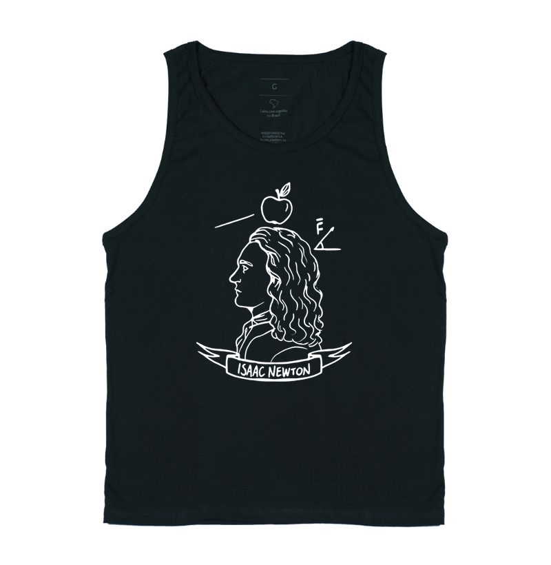 Isaac Newton Silhueta