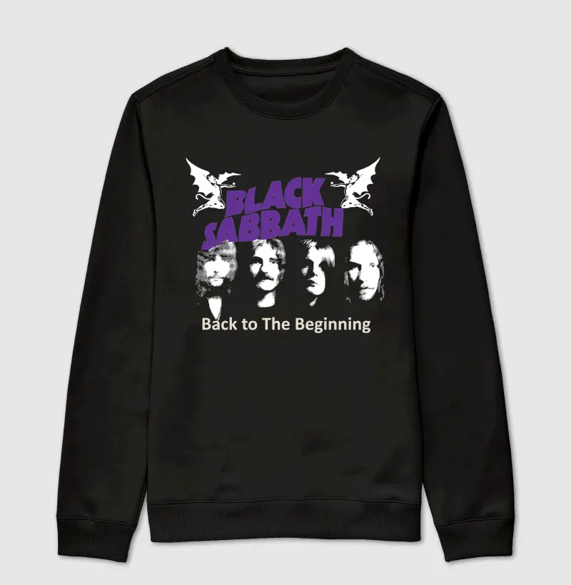Black Sabbath - Back to The Beginning - Suéter Moletom