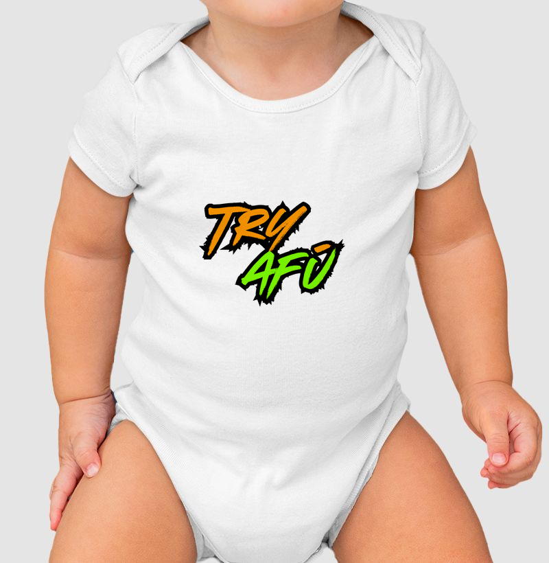 🔥🚀 Body Infantil Try Afú – Estilo que começa desde pequeno!🔥 🚀