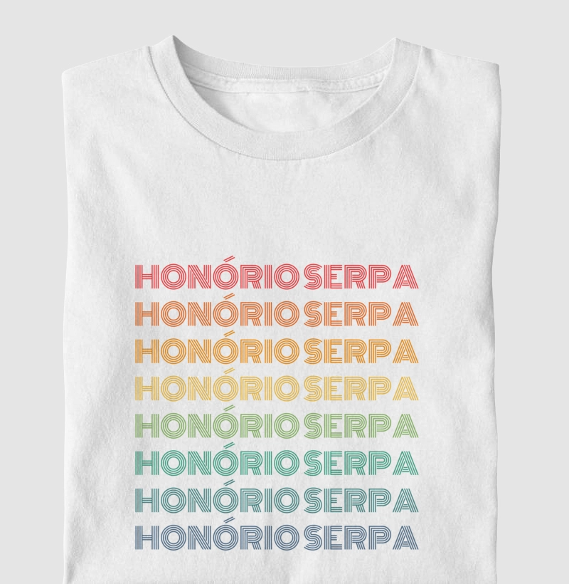 Honório Serpa Letreiro Retrô
