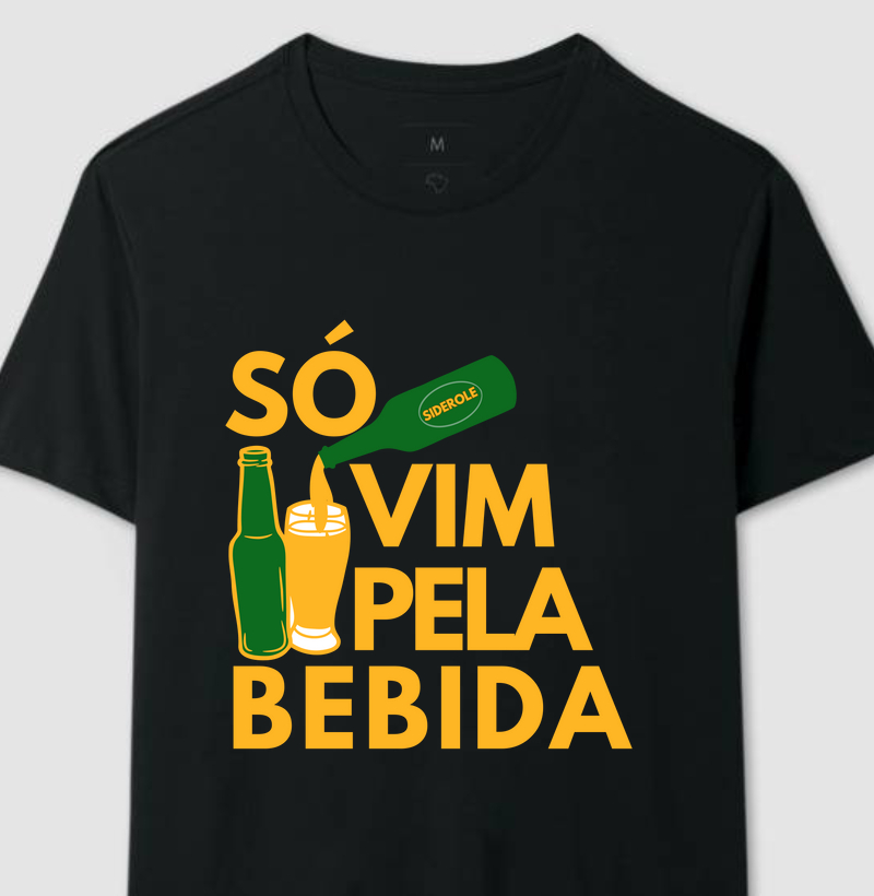 Camiseta Pela Bebida