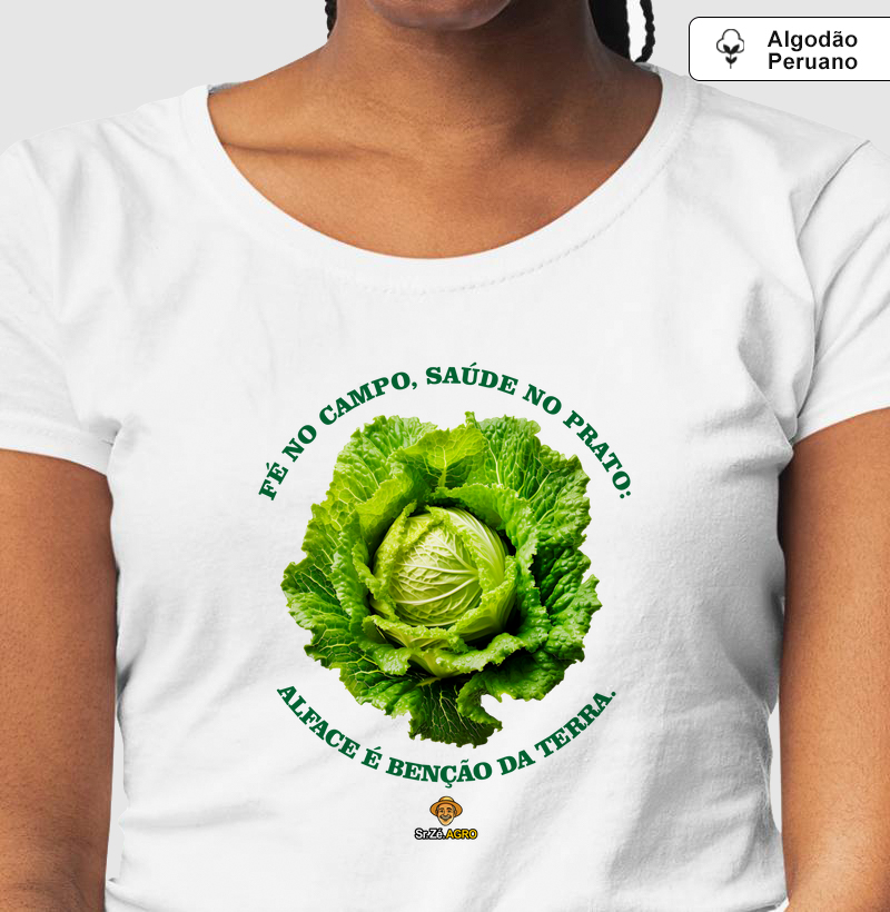 Fé no Campo, Saúde no Prato: Alface é Benção da Terra.