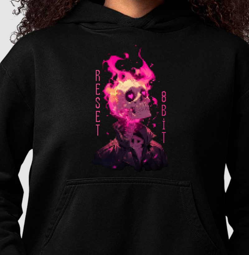 Hoodie Moletom  Caveira Apaixonada