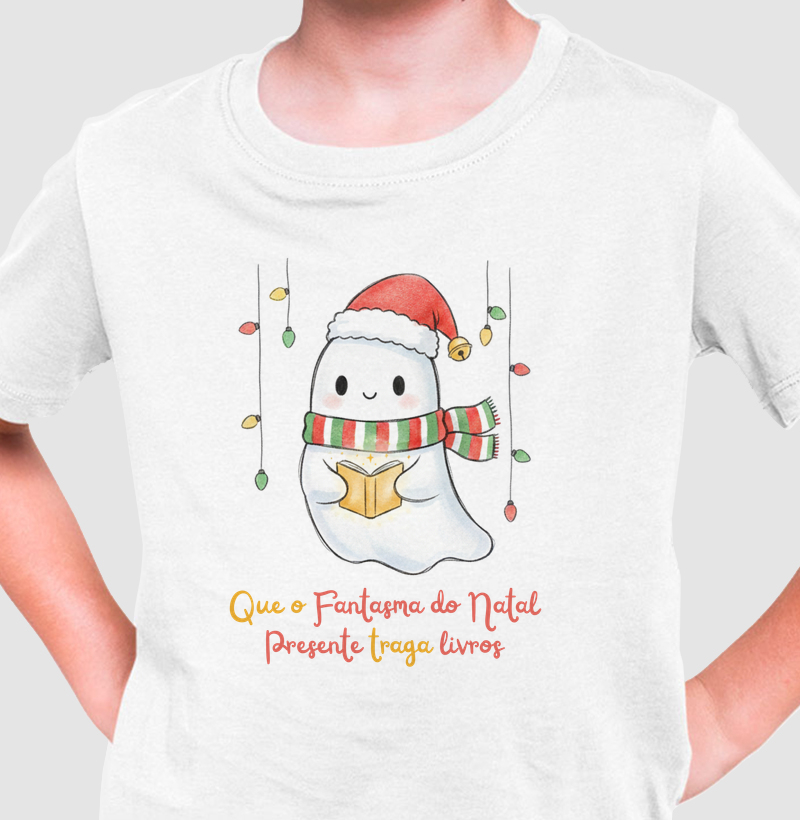 Que o fantasma do Natal Presente traga livros