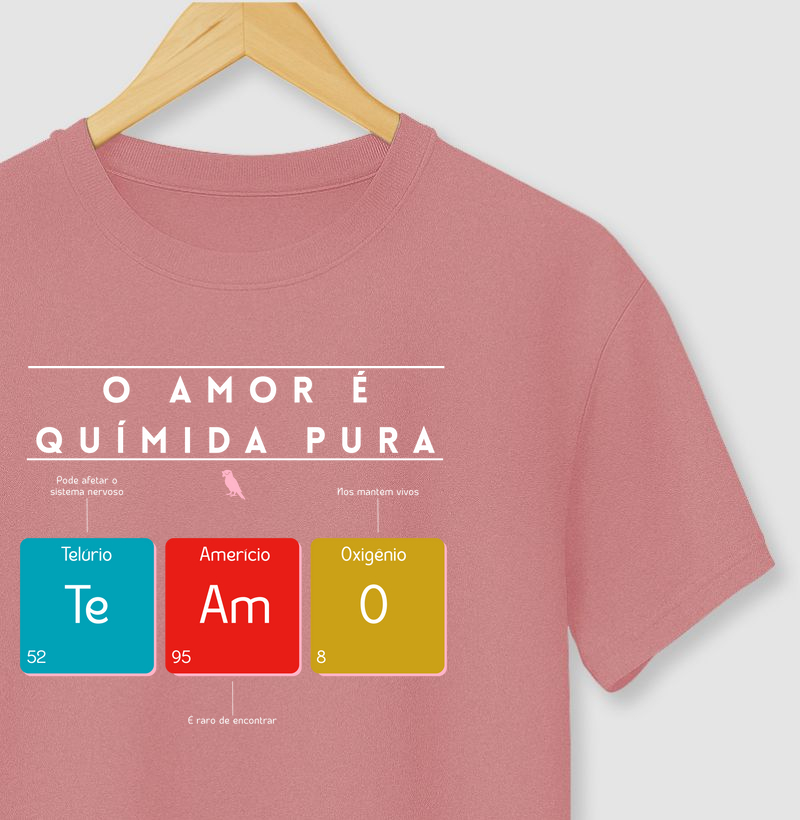 Camiseta A Fórmula do Amor