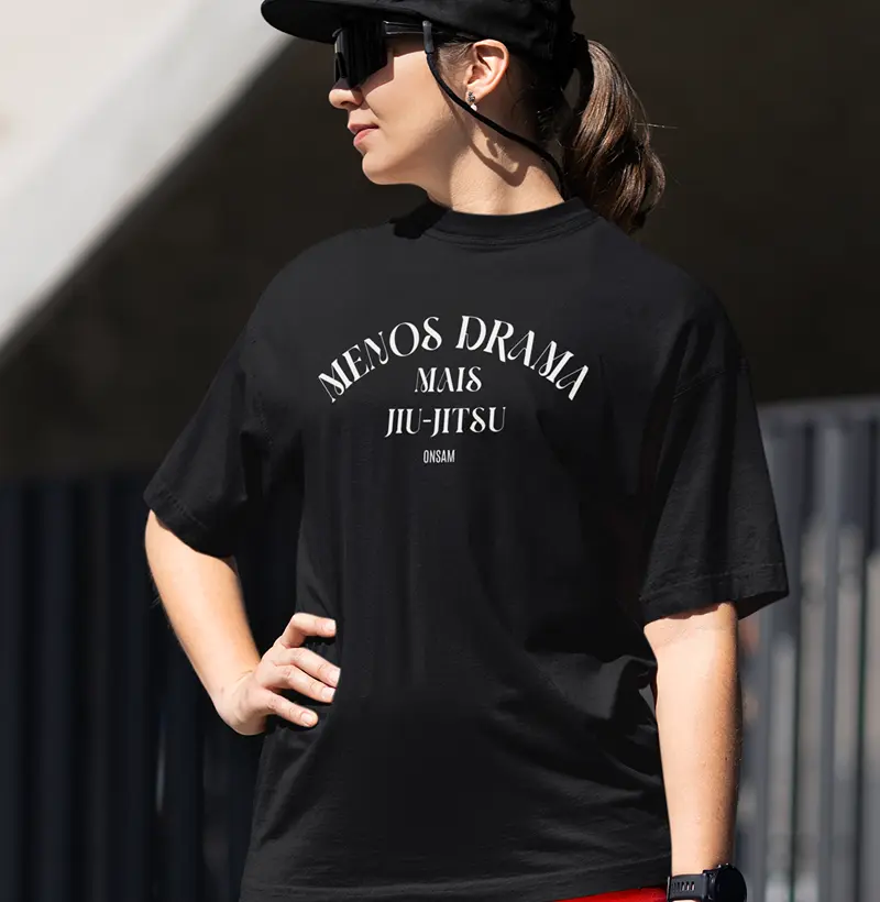 Menos drama mais jiu-jitsu