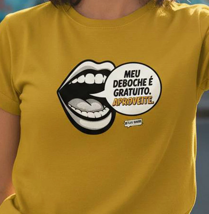 Meu deboche é gratuito