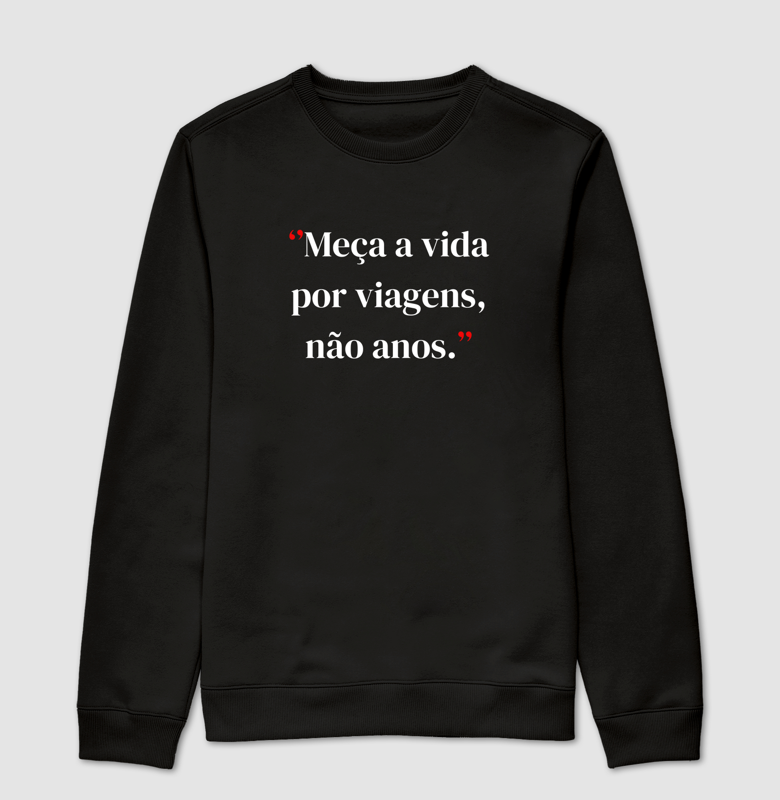 Meça a vida por viagens