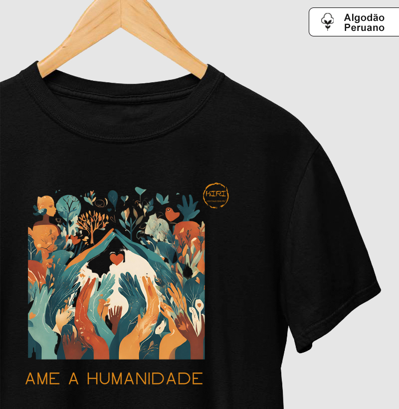 Camiseta  Premium KIRI - Ame a Humanidade