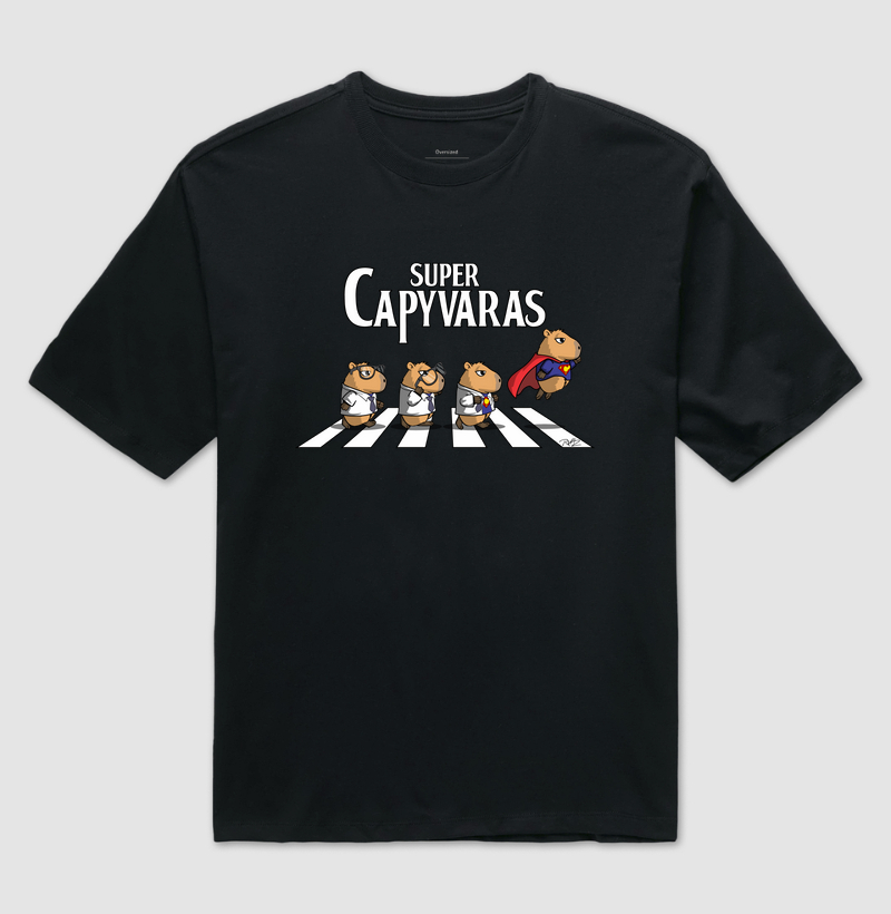 Camiseta Super Capyvaras