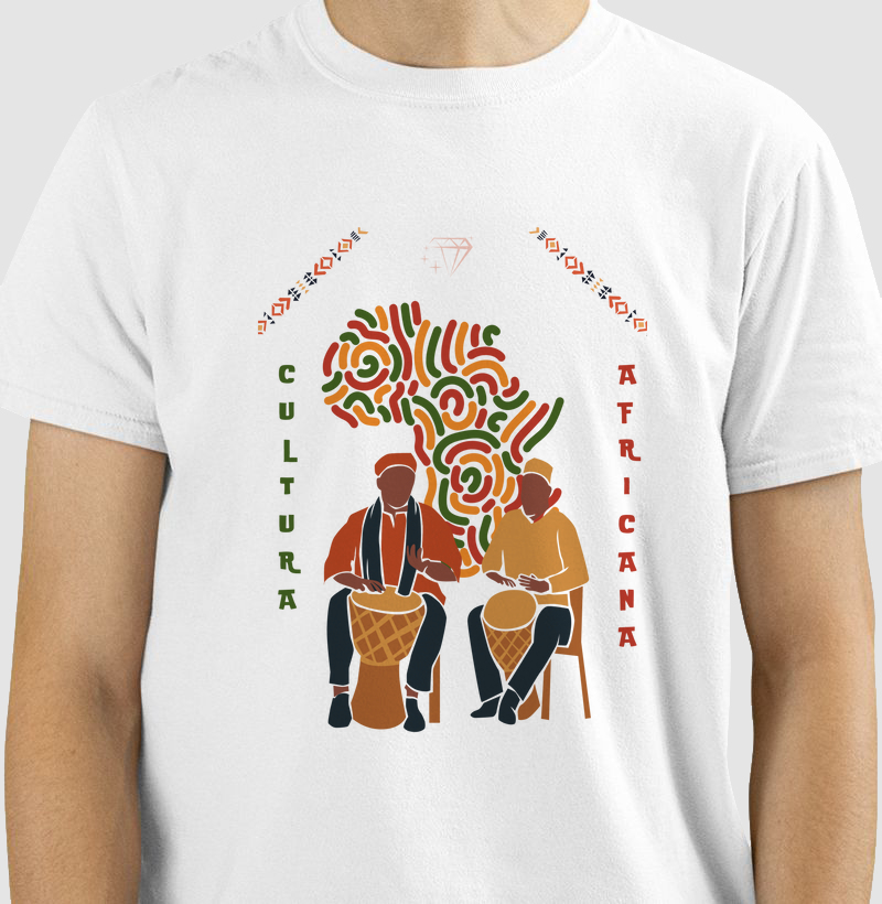 Camiseta cultura Africana 