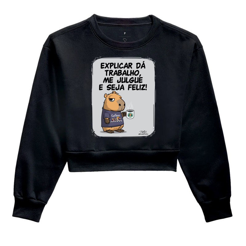 Camiseta Capivara me julgue