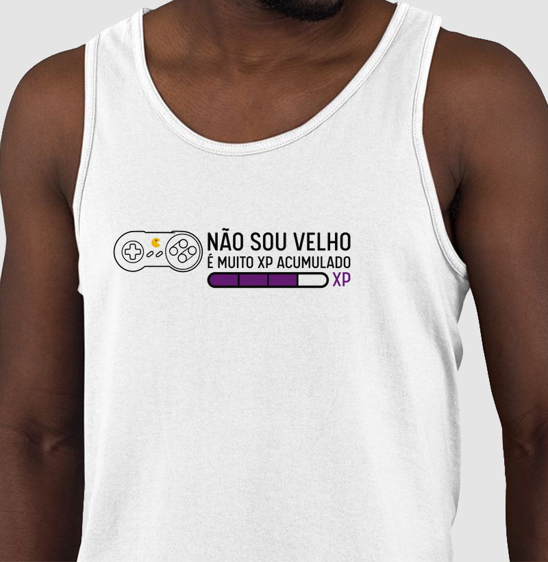 Não sou velho, é muito xp acumulado 