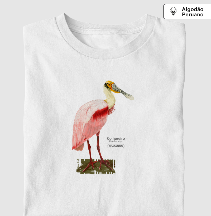 Inky Aves - Colhereiro - Algodão Peruano