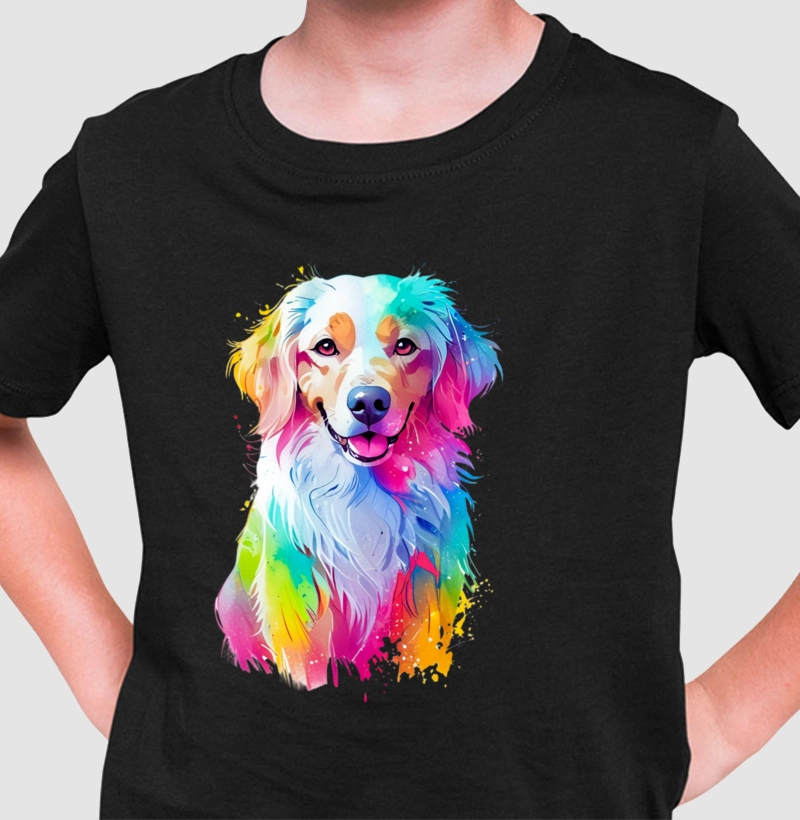 Camiseta Infantil Alegria Canina