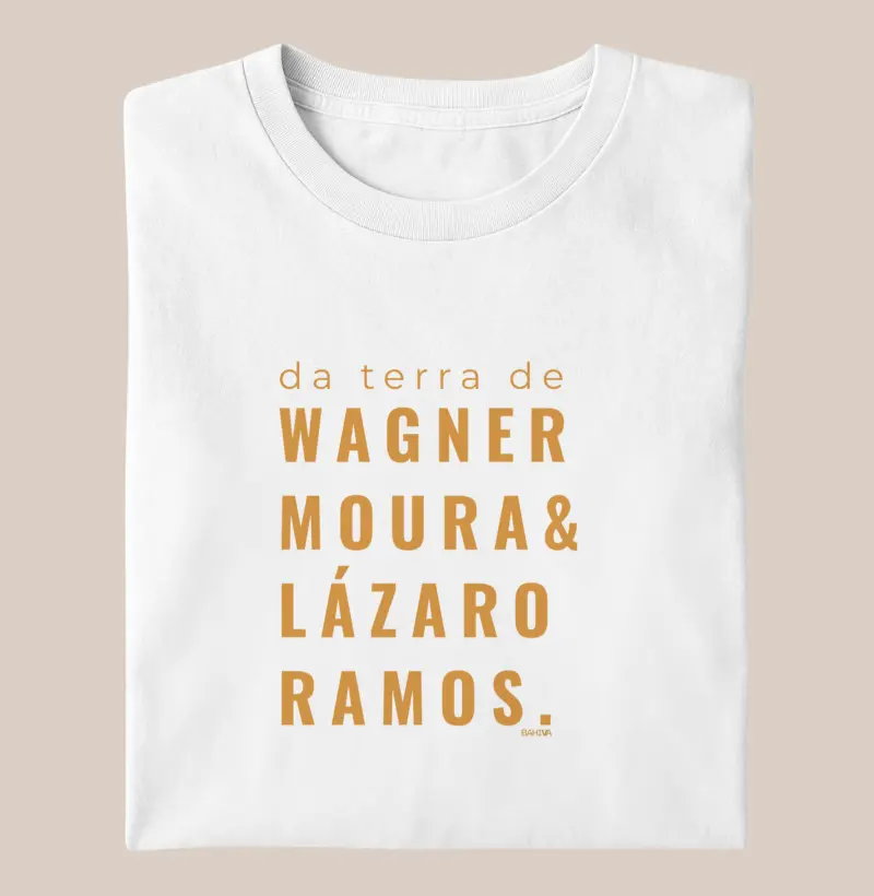 Da terra de Wagner Moura & Lázaro Ramos