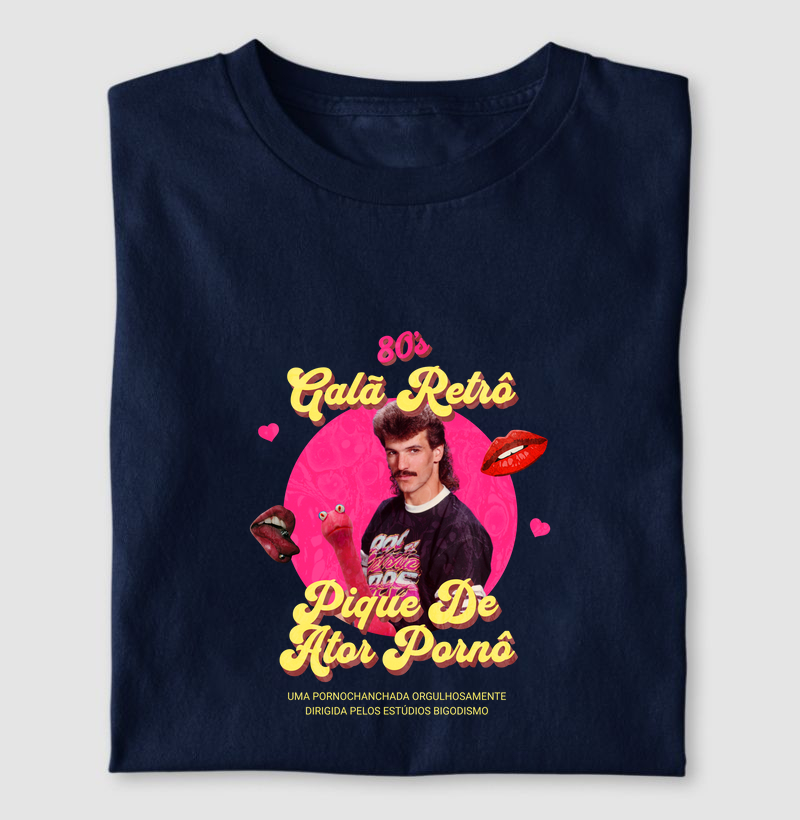 Pique De Ator Pornô - Coleção Bigodismo 80's & 90's