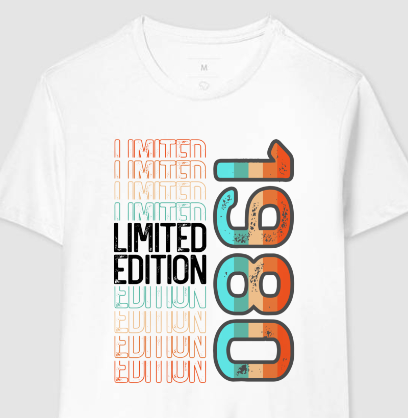 Camisa Limited Edition 1980