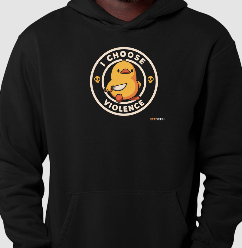 Hoodie Moletom I Choose Violence