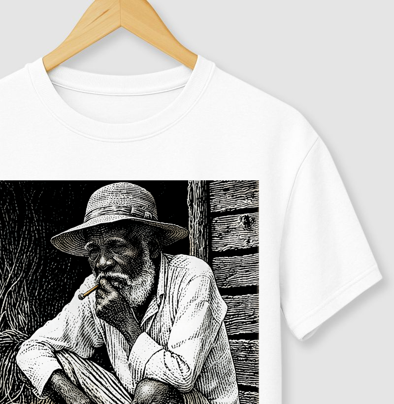 Camiseta - Preto Velho - Imagem 1