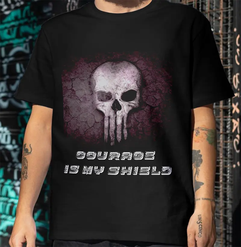 Coragem é meu escudo