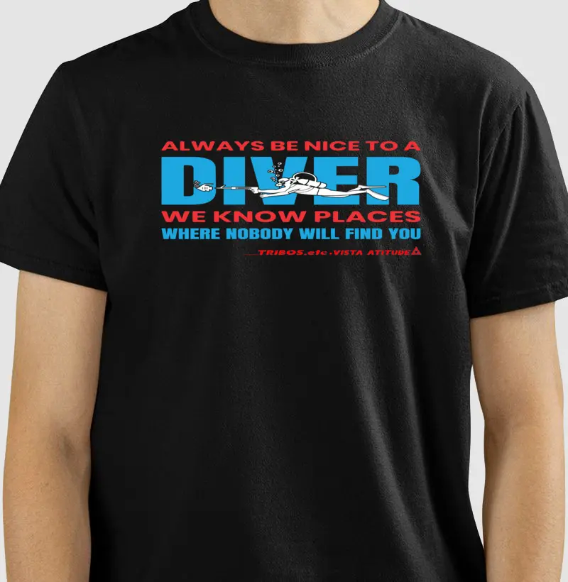 CAMISETA RESERVA.INK MASCULINA E FEMININA TRIBOS.etc DIVER
