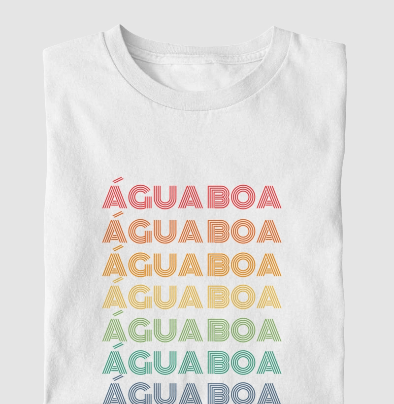 Água Boa Letreiro Retrô