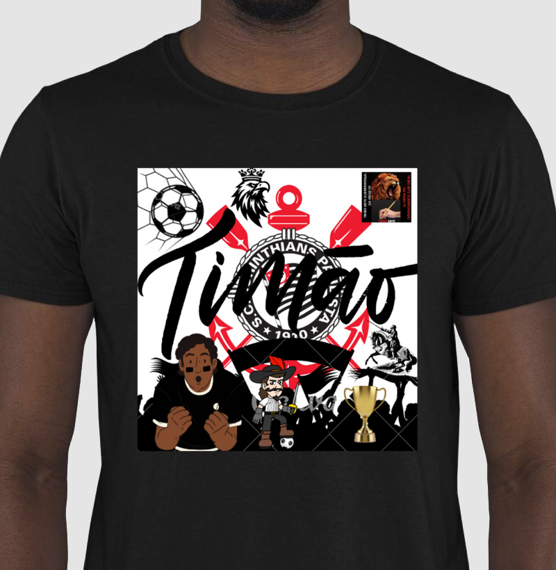 CAMISETA PERSONALIZA TRIBO CORINTHINHAS 