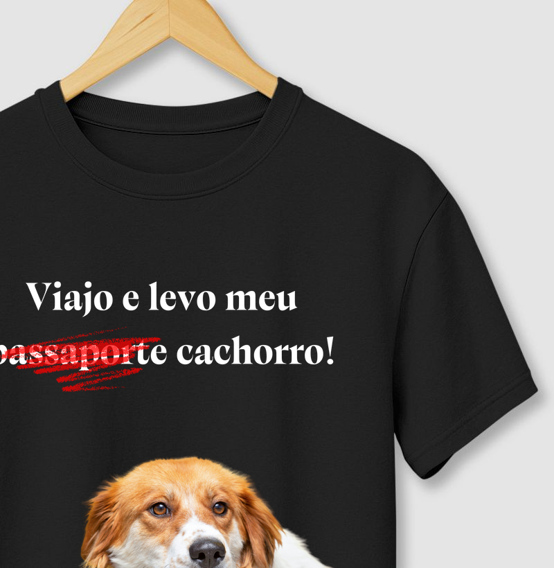 Viajo e levo meu cãopanheiro