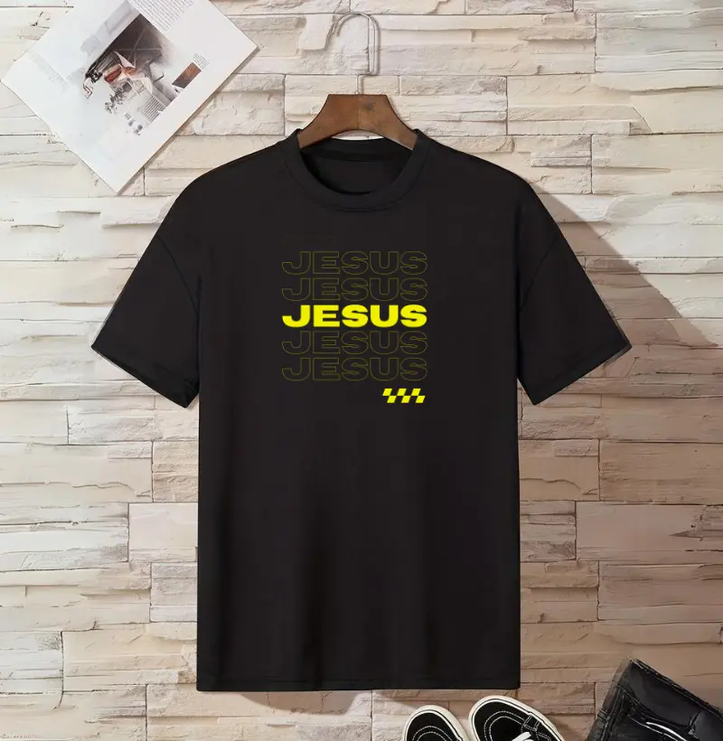 Camiseta Cristã "Jesus"