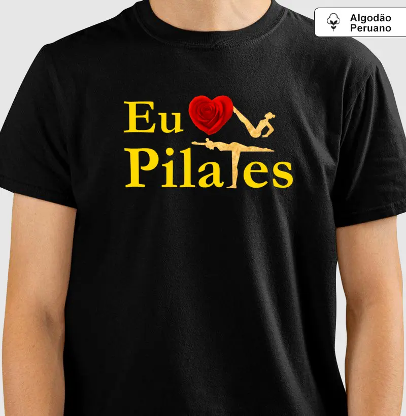 Pilates Eu Amo (algodão peruano)