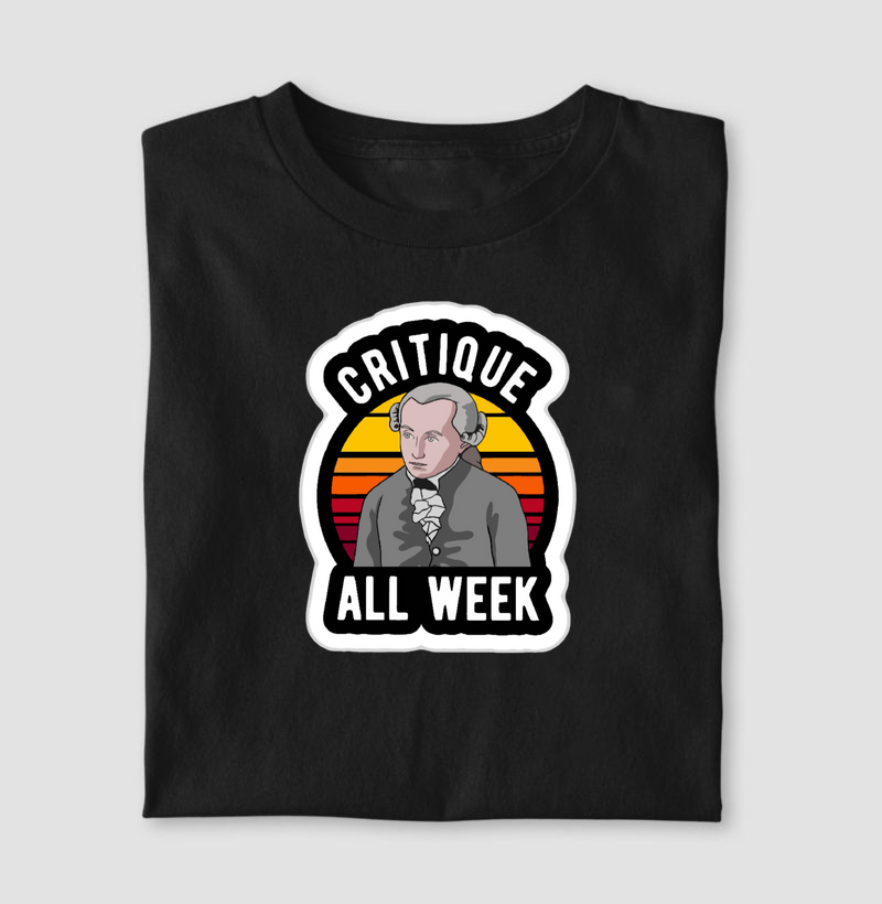 Immanuel Kant - Critique All Week
