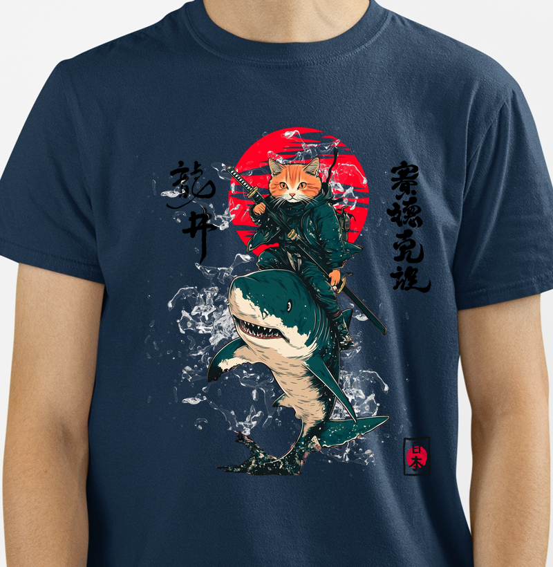Camiseta ReservaINK SharkCat