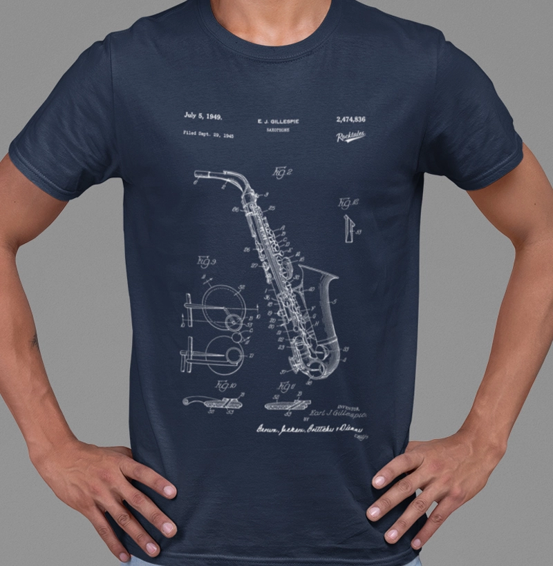 Sax Blue Print