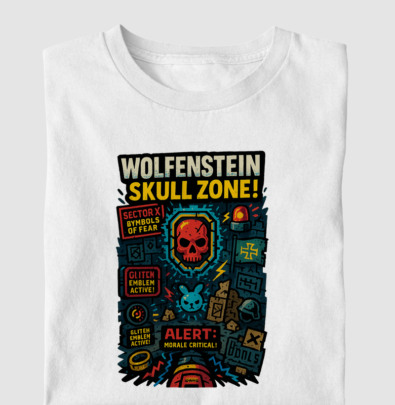 PcDos Wolfenstein Skull Zone