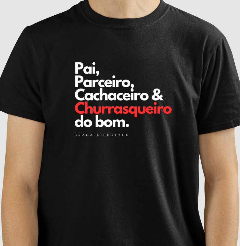Melhor parceiro - Camiseta Brasa