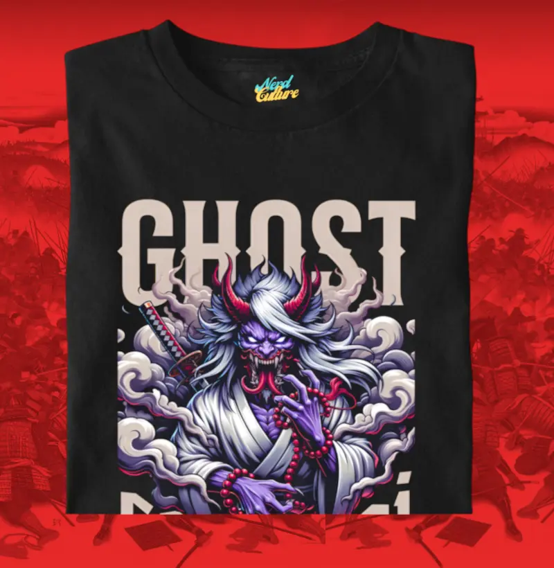 Camiseta Premium Ghost Samurai