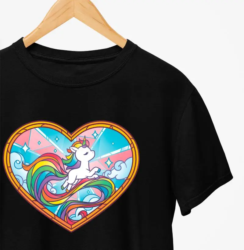 Vitral Unicornio
