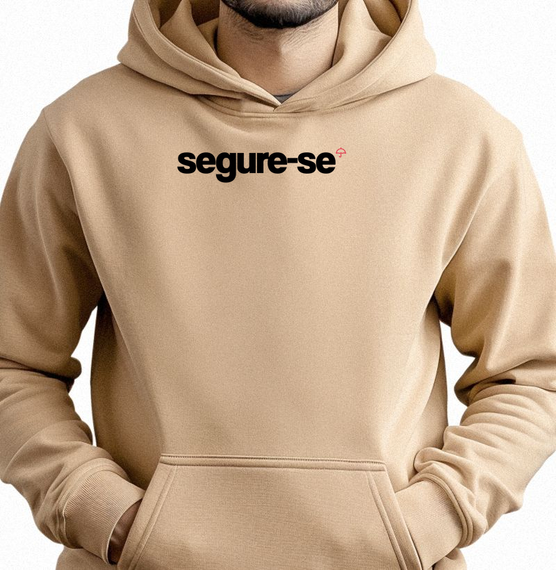 Segure-se (Moletom Hoodie Slim)