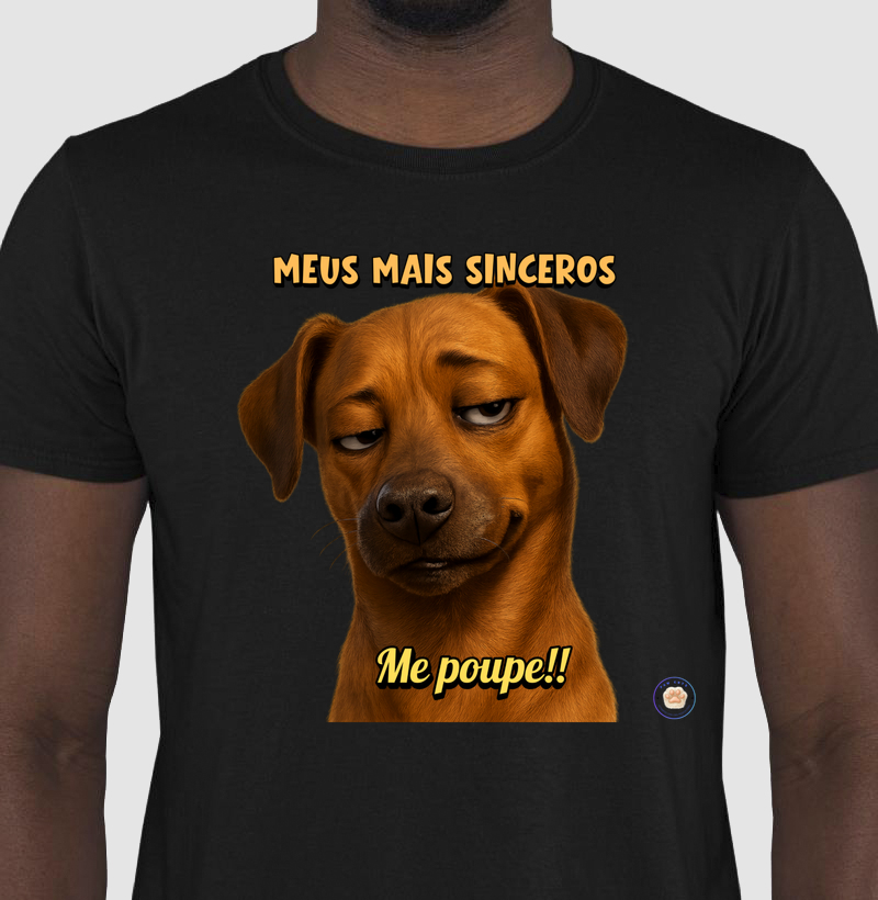Camiseta Me Poupe Dog – Coleção Emoções