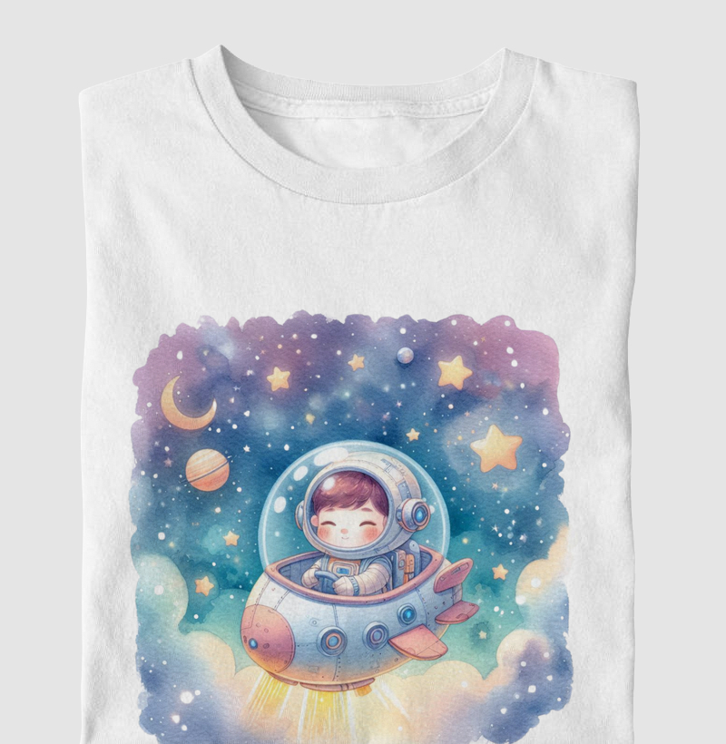 Astronauta em viagem