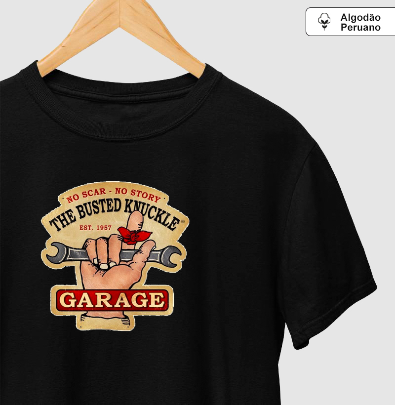 Camiseta Placa Garage