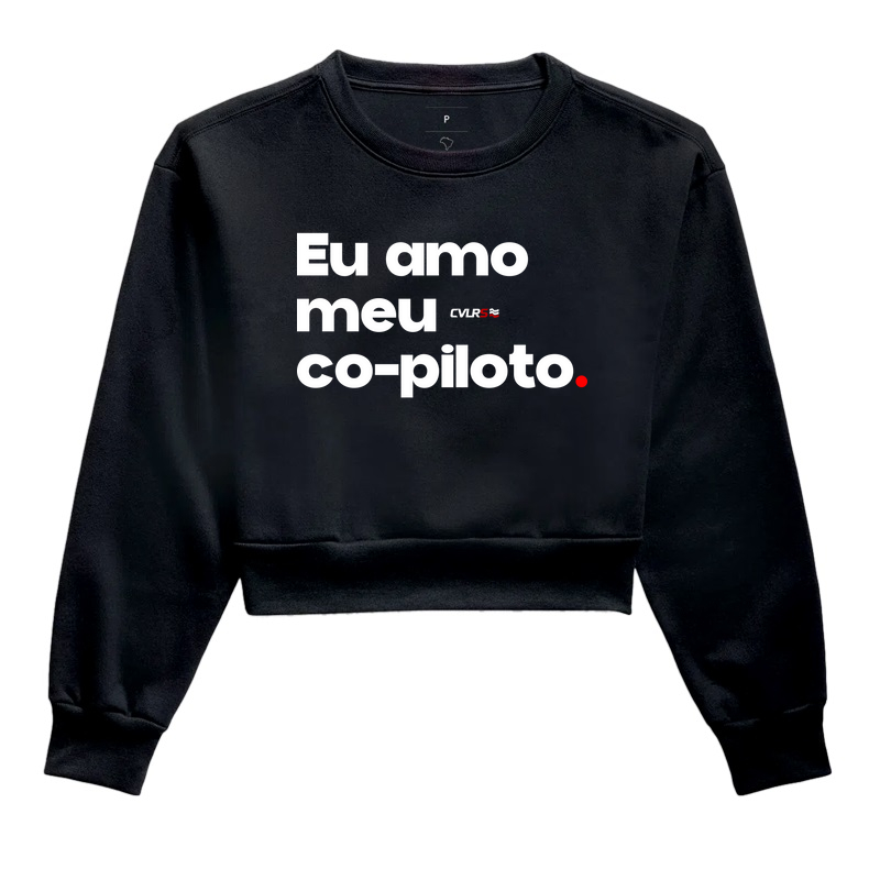 Eu amo meu co-piloto.
