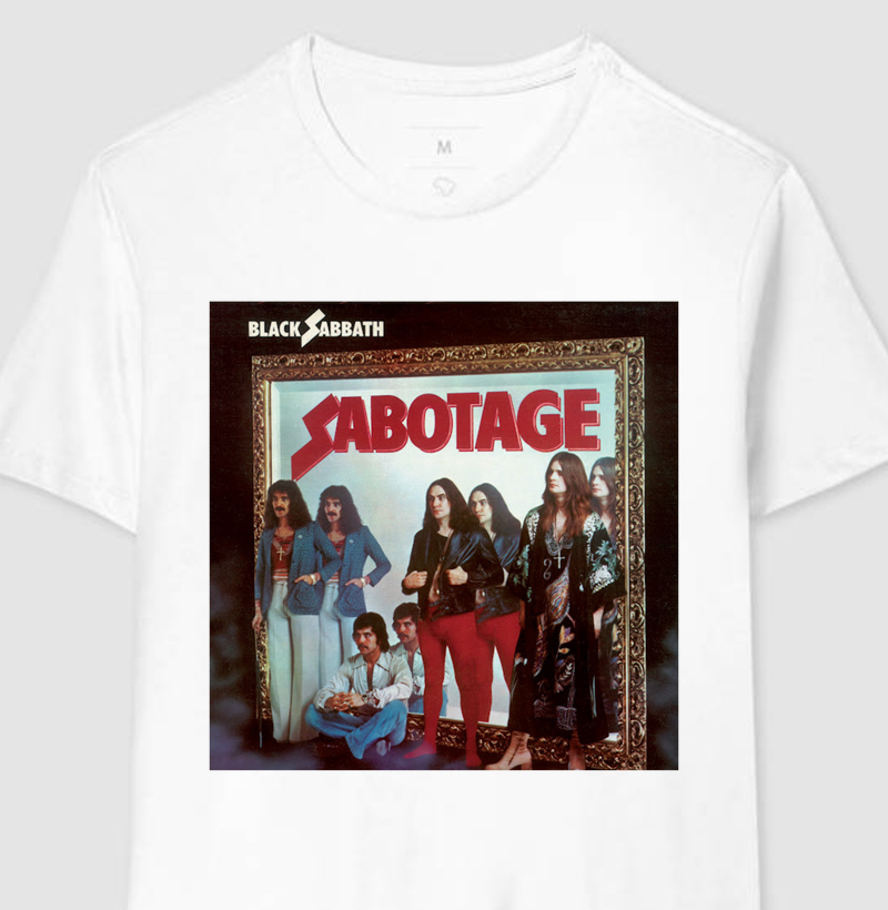 Camiseta Black Sabbath - Sabotage