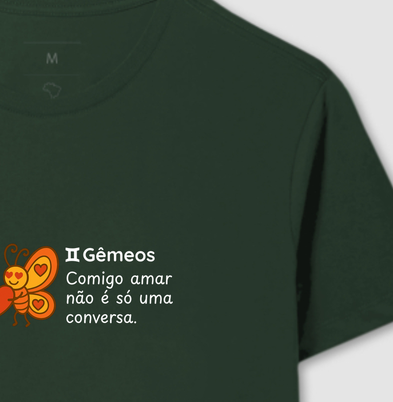 Gêmeos - comigo amar não é só uma conversa